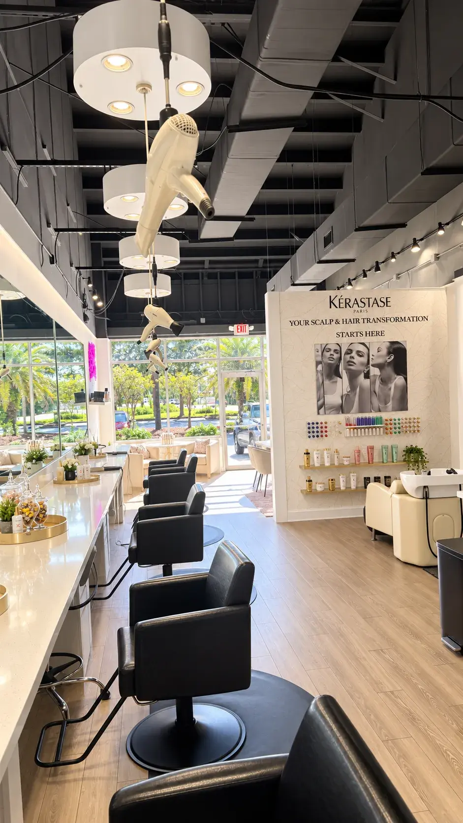 The Nine Zero Four salon floor
